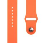 Siksniņa Tactical  22mm Silicone Watch Strap and Watch Band Orange