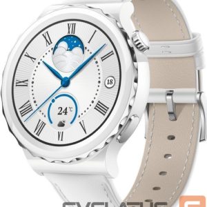 Viedpulksteni Huawei  Watch GT 3 Pro 43mm Leather Strap White