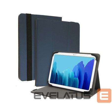 Maciņš grāmata iLike Universal Wonder Soft Tablet Case 13 inches navy Navy Blue