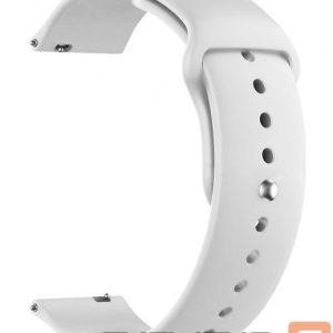 Siksniņa Just Must  JM S1 for Galaxy Watch 4 straps 22 mm White
