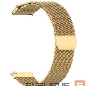 Siksniņa Just Must  JM S9 for Galaxy Watch 4 straps 22 mm Gold