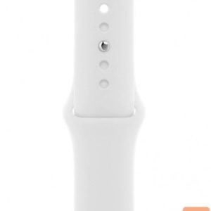 Siksniņa Just Must Universal JM LIQUID SILICONE case forApple watch band 38/40/4 White