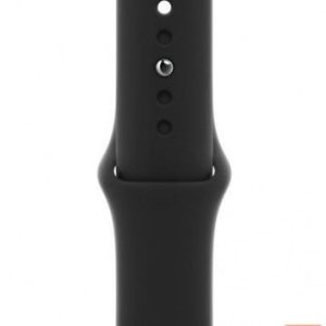 Siksniņa Just Must Universal JM LIQUID SILICONE case for Apple watch band 42/44/45 Black