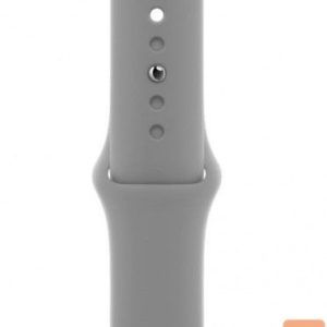 Siksniņa Just Must Universal JM LIQUID SILICONE case for Apple watch band 42/44/45 Light Gray
