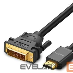 Parveidotājs iLike  Ugreen cable HDMI - DVI 4K 60Hz 30AWG cable 1m Black