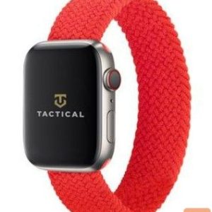 Siksniņa Tactical  Braided String Band for Watch 1/2/3/4/5/6/7/SE 42/44/45mm size M Red