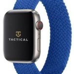 Siksniņa Tactical  Braided String Band for Watch 1/2/3/4/5/6/7/SE 42/44/45mm size M Blue