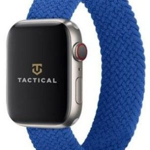 Siksniņa Tactical  Braided String Band for Watch 1/2/3/4/5/6/7/SE 42/44/45mm size M Blue