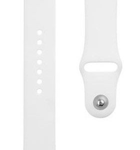 Siksniņa Tactical Apple Silicone Band Watch 1/2/3/4/5/6/7/SE 42/44/45mm White