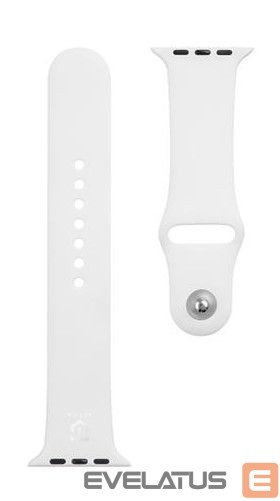 Siksniņa Tactical Apple Silicone Band Watch 1/2/3/4/5/6/7/SE 42/44/45mm White