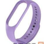Siksniņa iLike  Smart Band 7 strap bracelet bracelet silicone Purple