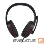 Vadu austiņas Gembird  MHS-U-001 USB headphones USB, Glossy black, Built-in microphone 