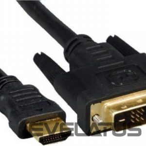 Monitoru piederums Gembird  Monitoru kabelis HDMI/DVI-DM (18+1) 1.8m 