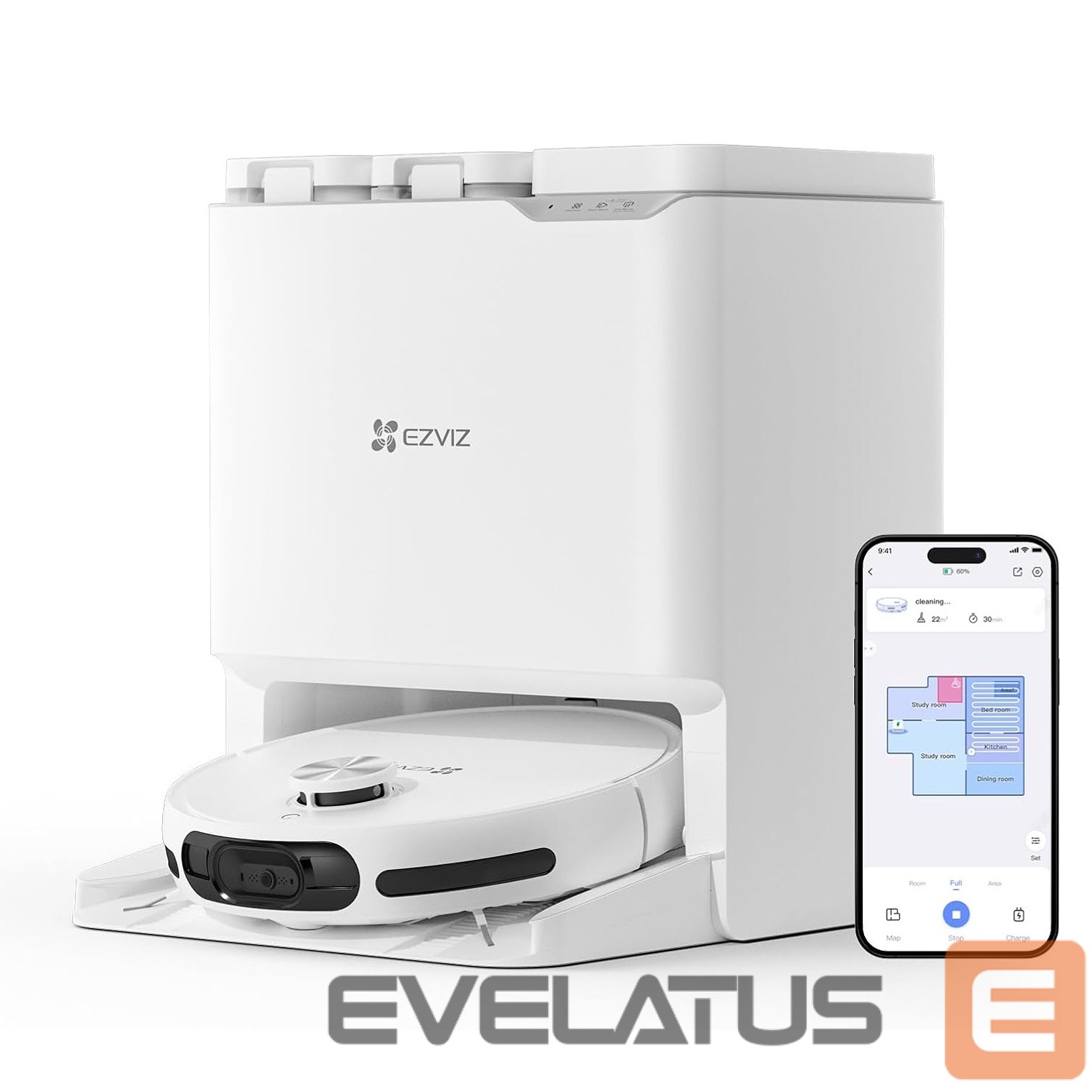 Putekļusūcējs EZVIZ CS-RE4P-PWT2 White