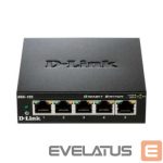 Serveru  - Citi piederumi D-link  Ethernet Switch DGS-105GL/E	 Unmanaged, Desktop, 1 Gbps (RJ-45) ports quantity 5 