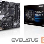 Pamatplate Intel procesorsiem Asus  PRIME B550M-K Memory slots 4, Processor family AMD, Micro ATX, DDR4, Processor socket AM4, Chipset AMD B 