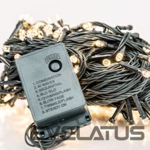 Virtene iekštelpām iLike  LED Christmas lights 100 LED RS-111 7m White