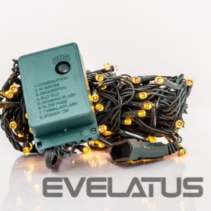 Virtene iekštelpām iLike N/A Ziemassvētku lampiņu virtene 100LED RS-111 7m. Yellow