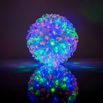 Virtene iekštelpām iLike N/A Bumba ar puķēm RS-209 100LED D-14cm Multi Color