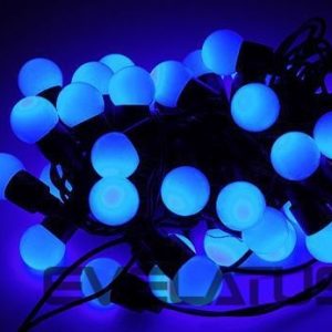 Virtene iekštelpām N/A  100 LED 10m. mini-bumbiņas RS-705B Blue