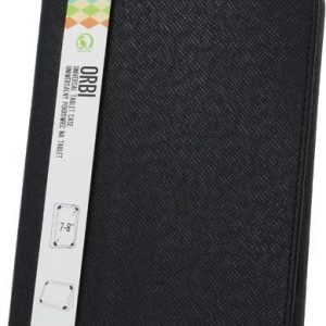 Maciņš grāmata GreenGo  Case Orbi 7-8 Black