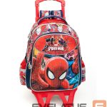 Somas un mugursomas Marvel  Premium Ceļa soma zēniem 2 vienā Ultimate Spiderman 3D Deluxe XL 40210C Red