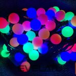 Virtene iekštelpām N/A  200LED 10m. mini-bumbiņas Multi Color