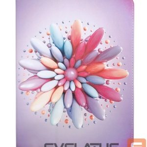 Maciņš grāmata iLike Universal Case candy flower 9-10 