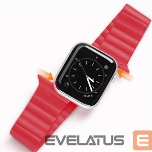 Siksniņa Dux Ducis  Magnetic Strap Watch Strap 7/6/5/4/3/2 / SE (41/40 / 38mm) Magnetic Band Red