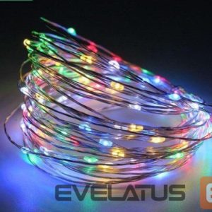 Virtene āra lietošanai N/A  200 LED ielas virtene, zaļš vads, mirgojošie N/A Blue