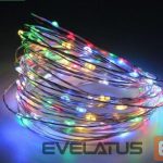 Virtene āra lietošanai N/A  200 LED ielas virtene, zaļš vads, mirgojošie Multi Color