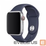 Siksniņa Devia Apple Watch 44mm / 42mm Strap Deluxe Sport Midnight Blue