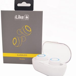 Bezvadu austiņas iLike  Bluetooth Earbuds IBE01 White