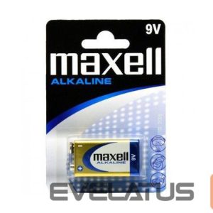 Elektropreces un piederumi Maxell  Crona Alkaline 6LR61 9V 