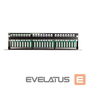Datoru piederumi Netrack  104-13  patch panel 19 24 