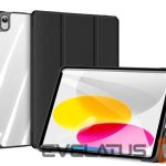 Book case Dux Ducis  Copa case for iPad 10.9'' 2022 (10 gen.) smart cover stand Black