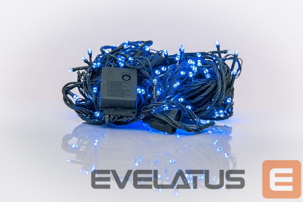 Virtene iekštelpām iLike LED Christmas Lights RS-111 100LED 7m. Blue