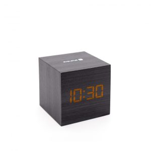 Sienas pulksteņi un pulksteņi interjeram Evelatus  Multifunctional Clock EMC02 Black