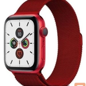 Siksniņa iLike Apple Magnetic Strap Watch 7 7/8 41mm Magnetic Band Bracelet Bracelet Red