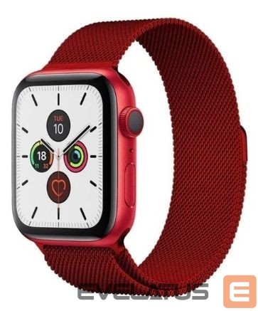 Siksniņa iLike Apple Magnetic Strap Watch 7 7/8 41mm Magnetic Band Bracelet Bracelet Red