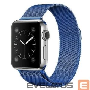 Siksniņa iLike Apple Magnetic Strap Watch 7 45mm Magnetic Band Bracelet Blue