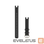 Siksniņa Garmin  Lily Leather Watch Strap 14 mm (L) Black