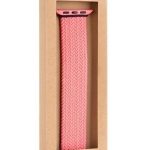 Siksniņa Tactical Apple Watch 38mm / 40mm Size S Braided String Band Pink