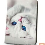 Maciņš grāmata iLike  Universal case Cute Kitty for tablet 9-10 