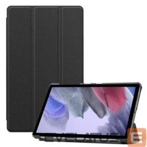 Maciņš grāmata Evelatus  Galaxy Tab A7 Lite with imitate microfiber inside Black