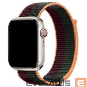 Siksniņa Dux Ducis  Strap Watch Strap 8/7/6/5/4/3/2 / SE (41/40 / 38mm) Wristband Bracelet Green