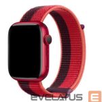 Siksniņa Dux Ducis  Strap Watch Strap 8/7/6/5/4/3/2 / SE (41/40 / 38mm) Wristband Bracelet Red