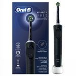 Zobu birste Oral-B  Electric Toothbrush D103 Vitality Pro Rechargeable, For adults, Number of brush heads included 1, Black, Number of teeth brushing modes 3 