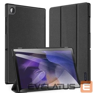 Maciņš grāmata Dux Ducis Samsung Galaxy Tab A8 10.5  2021 Foldable Cover Tablet Case with Smart Black