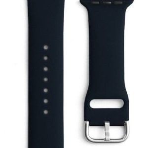 Siksniņa iLike  Watch Band Ultra / 8/7/6/5/4/3/2 / SE (49/45/44 / 42mm) Silicone Black